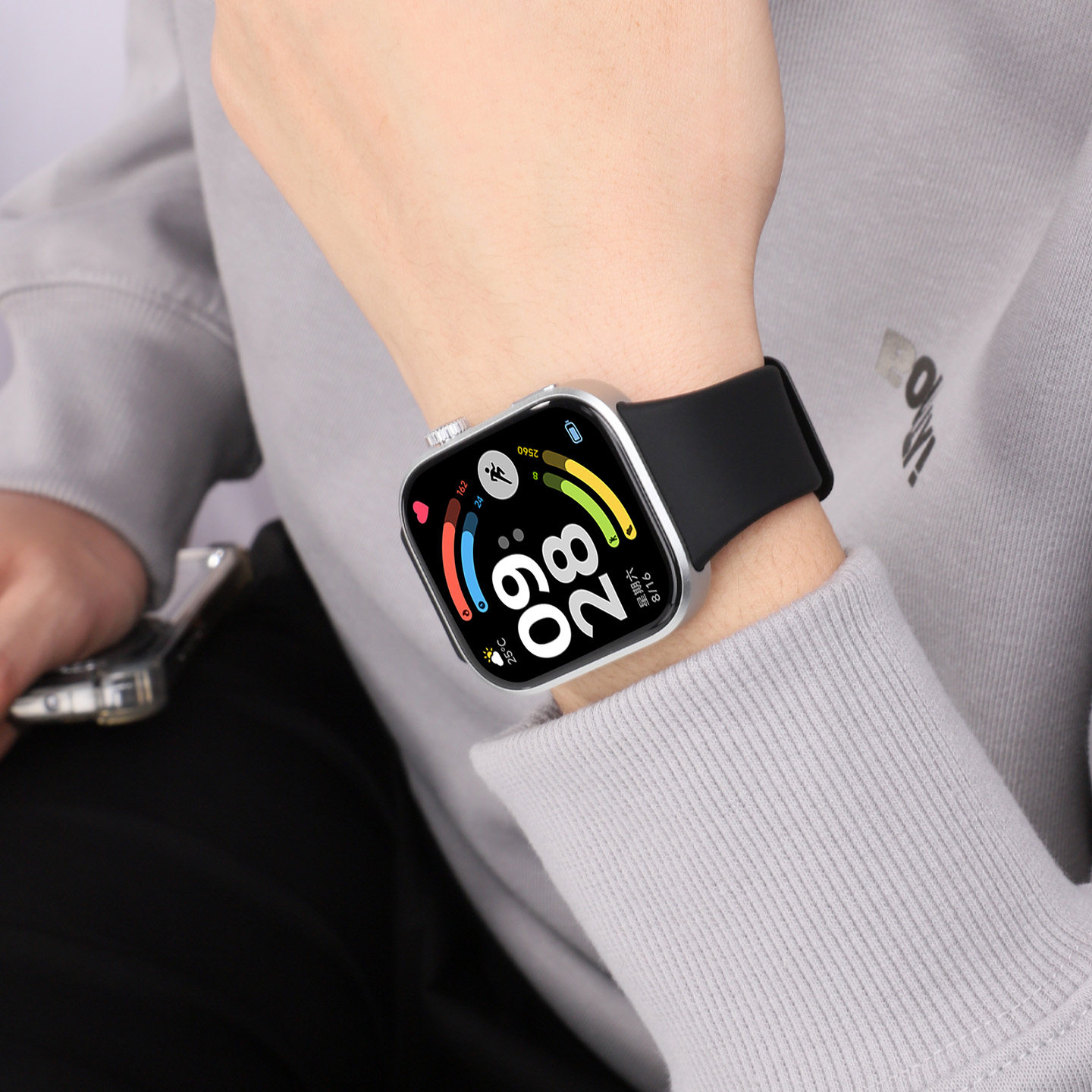 适用于小米红米手表5/6表带redmiwatch5新款液态硅胶腕带红米智能运动手表watch5柔软替换带男款通用女士配件,淘宝优惠券,粉丝福利购,淘宝优惠卷