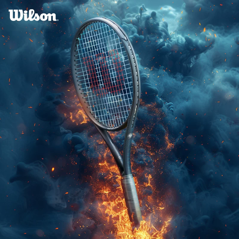 Wilson Wilson NOIR маленькая чёрная ракетка ULTRA для взрослых универсальная соревнование CLASH полностью углеродистая профессиональная теннисная ракетка