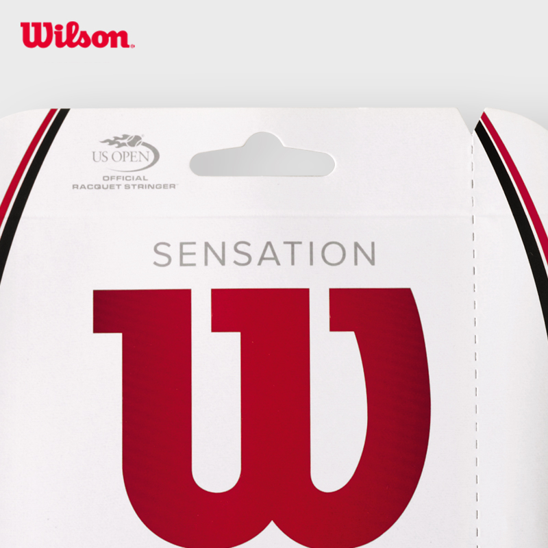 Wilson威尔胜官方网球拍线高弹尼龙纤维缓震舒适手感Sensation 16 - 图1