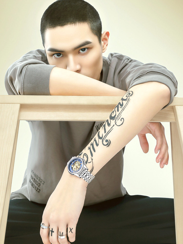 格雷迪2020潮名牌男士新款全机械表 格雷迪国产腕表