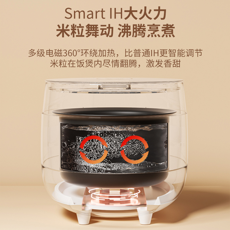 韩国CUCKOO福库多功能电饭煲家用智能4L电饭锅2-6人蒸米饭锅0810