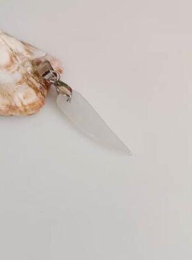 天然翡翠A货飘阳绿花冰种飘绿花辣椒常交好运吊坠挂件小巧精致款