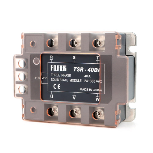三相固态继电器380V TSR-100DA 80DA 75DA 60DA 40DA 25DA 10DA - 图3