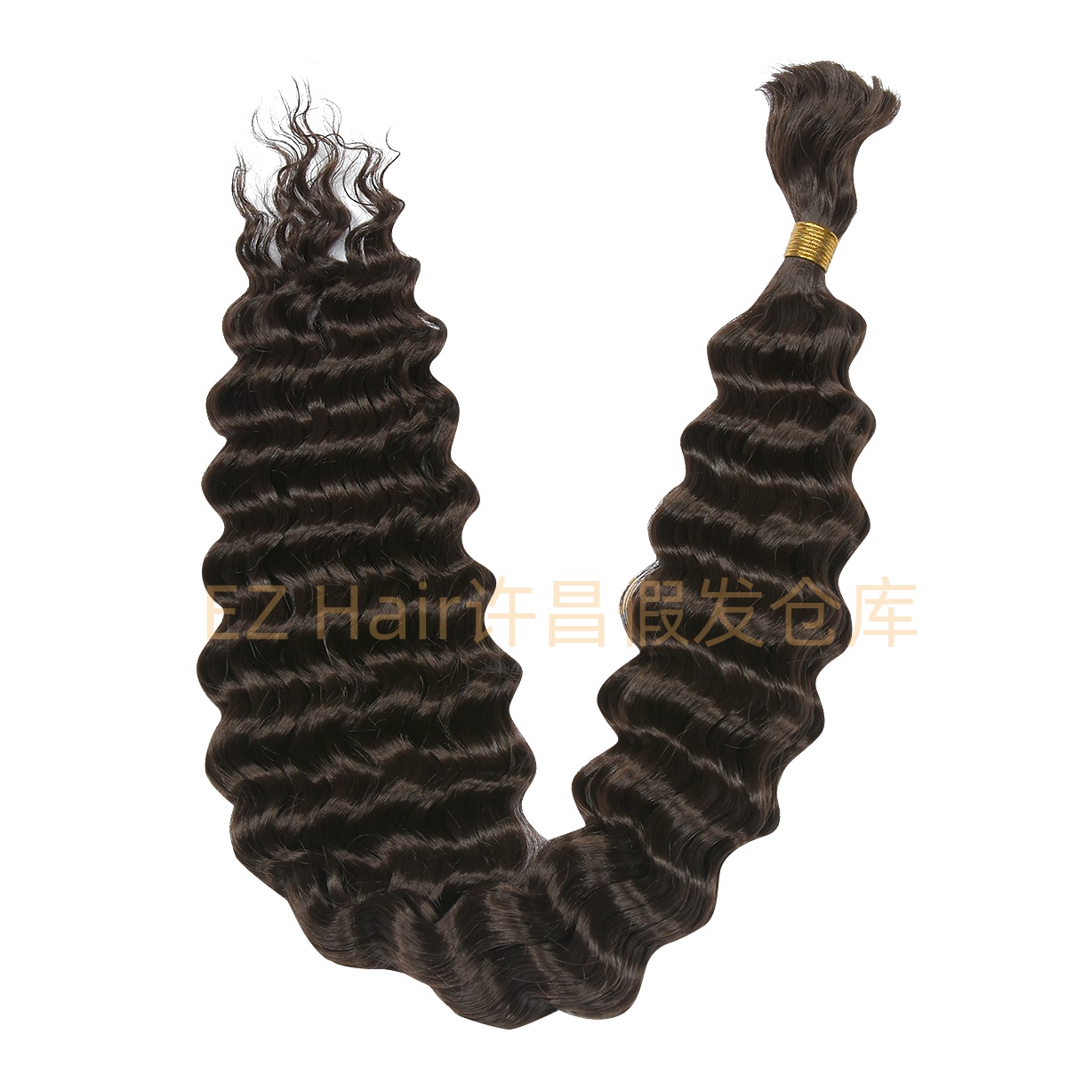 Bohemian boho braids发把deep wave bulk hair化纤高温丝假发 - 图3