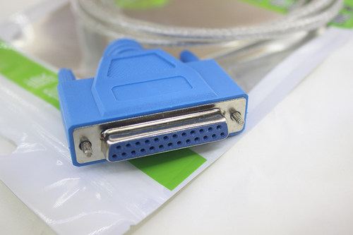 USB转并口打印线 25针 老式打印机数据线 LPT口 接头转换线 - 图3