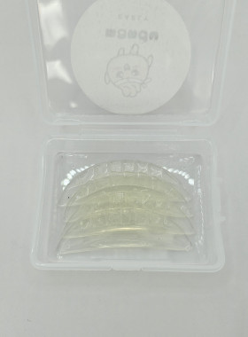 角蛋白翘睫硅胶垫片 睫毛卷翘棒  自粘免胶垫片l卷