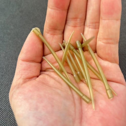 欧式鲤钓组鱼线防缠管反底钓法罗尼珠珠钓抛竿矶竿爆炸钩串钩配件 - 图1