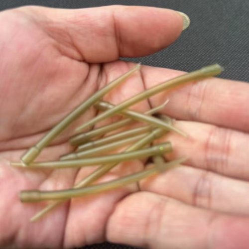 欧式鲤钓组鱼线防缠管反底钓法罗尼珠珠钓抛竿矶竿爆炸钩串钩配件 - 图0