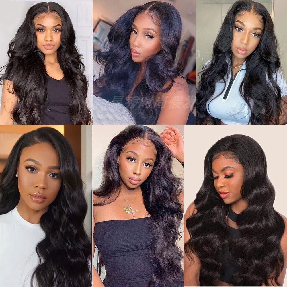 9A Peruvian body wave human hair bundles extensions closure - 图2