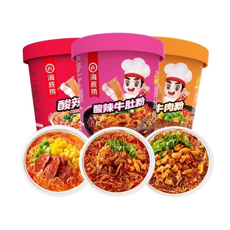 海底捞酸辣粉桶装番茄酸汤粉小吃食品夜宵冲泡速食方便粉丝米线,淘宝优惠券,粉丝福利购,淘宝优惠卷