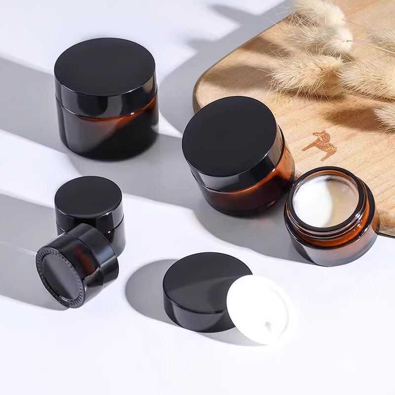 面霜分装瓶玻璃避光旅行便携化妆品护肤品小样眼霜膏空瓶子分装盒,淘宝优惠券,粉丝福利购,淘宝优惠卷