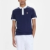 FILA Fila 2019 đôi nam mới mẫu cổ tròn giản dị nhỏ nhãn logo Áo sơ mi polo ngắn tay - Áo polo thể thao Áo polo thể thao