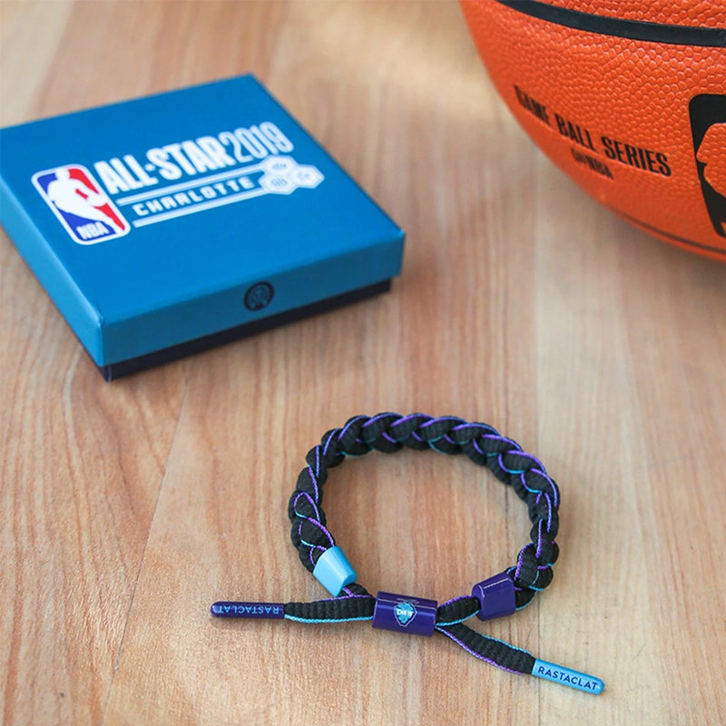 RASTACLAT小狮子限定系列 NBA 2020 潮流鞋带手链情侣男女手绳 - 图3