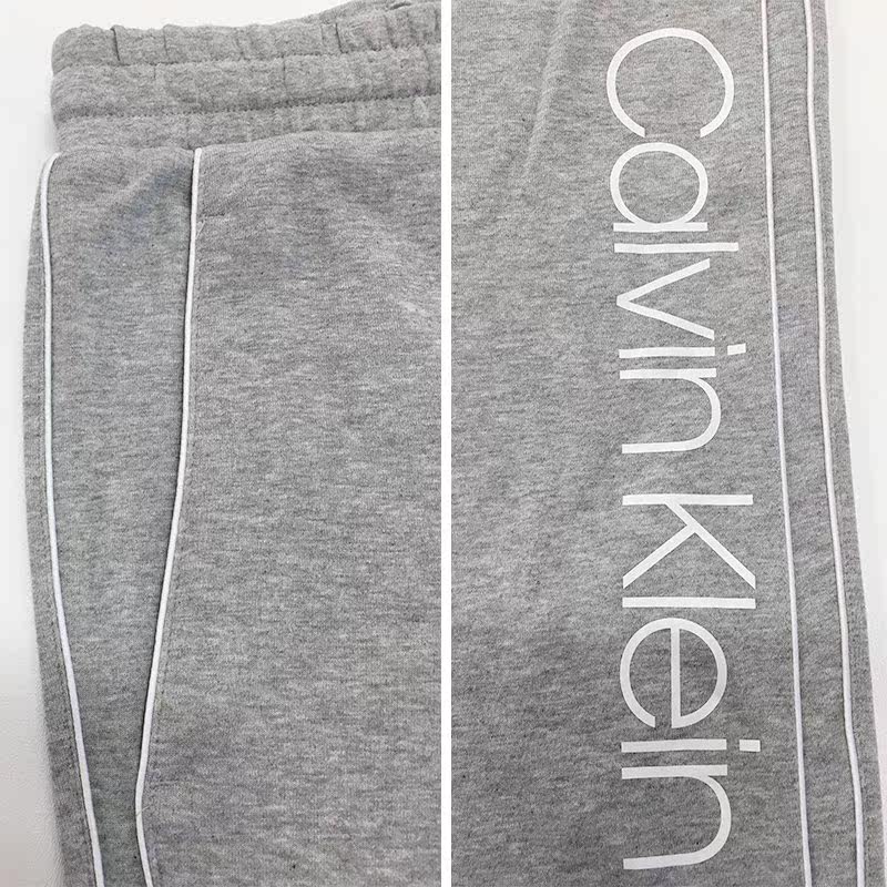 calvin klein 2019 logo运动休闲裤 美购海外休闲裤