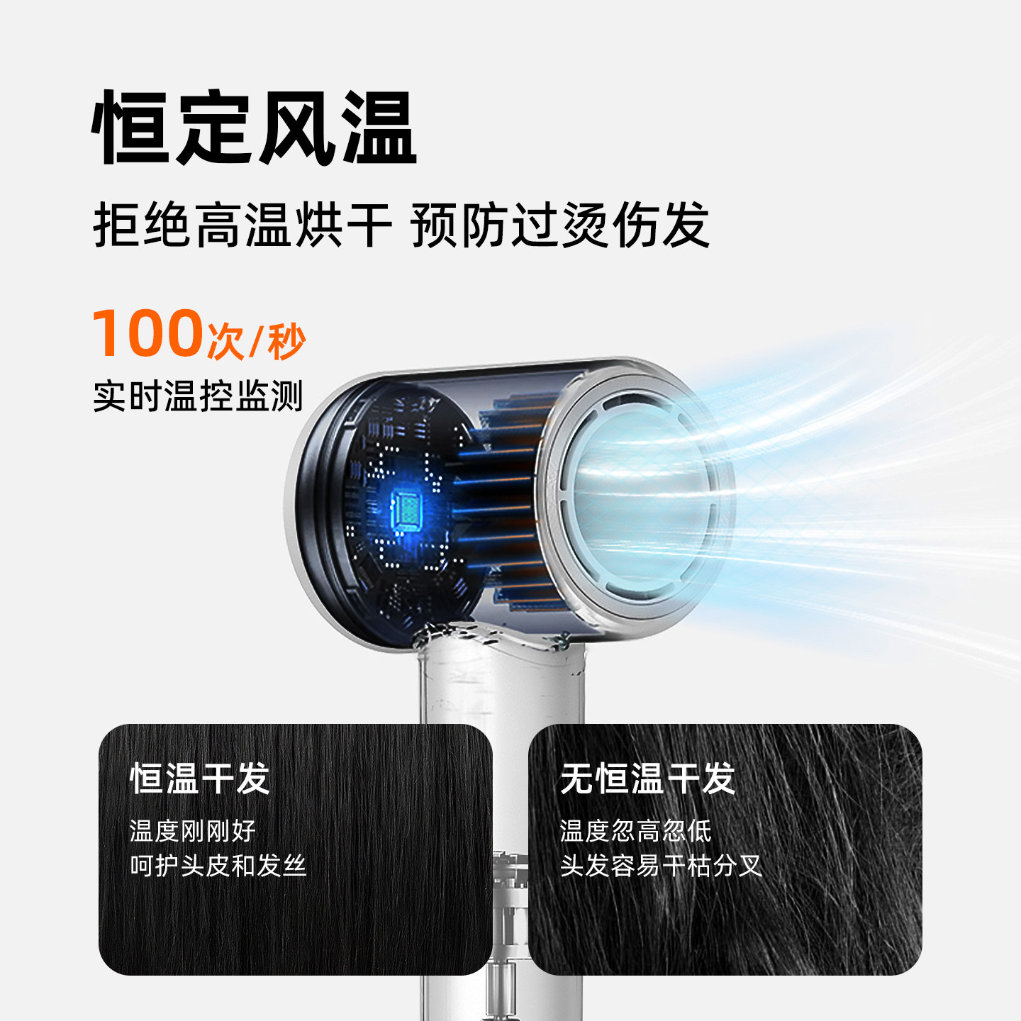 潜水艇高速吹风机家用速干降噪轻音负离子护发强劲电吹风机,淘宝优惠券,粉丝福利购,淘宝优惠卷