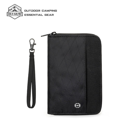 RFID PASSPORT BAG ID Aufbewahrungstasche Outdoor Travel XPAC wasserdichtes Briefticket-Flussluft-Clip-Kartenbeutel