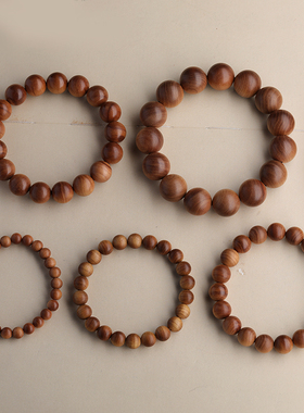 印度老山檀手串男款天然檀香手串