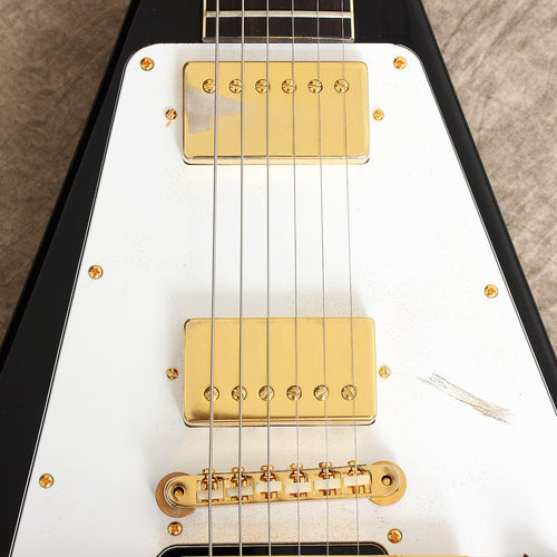 Gibson吉普森Jimi Hendrix做旧Flying V签名款SG Custom电吉他 - 图3