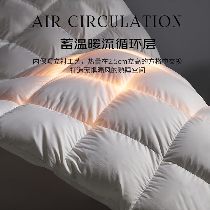 无印良品100%白鹅羽毛被子羽毛绒丝冬被空调被春秋被加厚保暖被芯,淘宝优惠券,粉丝福利购,淘宝优惠卷