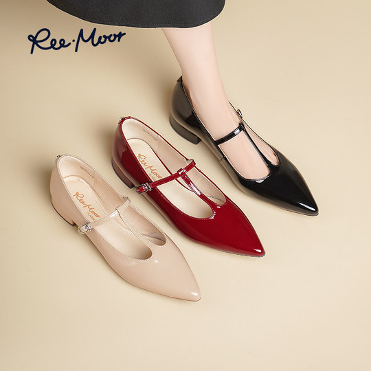 REEMOOR 2025 spring new Mary Jane shoes