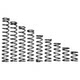 Wire diameter 0.8 Outer diameter 6.5 Length 5 to 300 compression spring compression spring precision hardware pressure spring can be customized