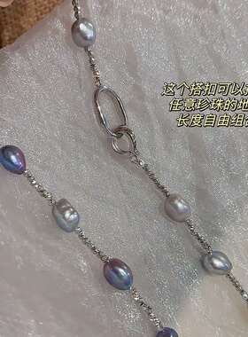 长款项链女时尚多层串珠挂链个性装饰挂件项链毛衣链珍珠