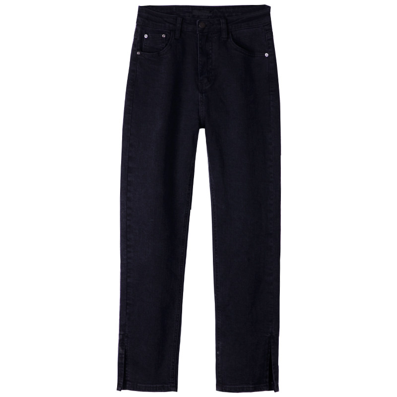 慕爱人高腰直筒宽松2020夏季牛仔裤 慕爱人牛仔裤