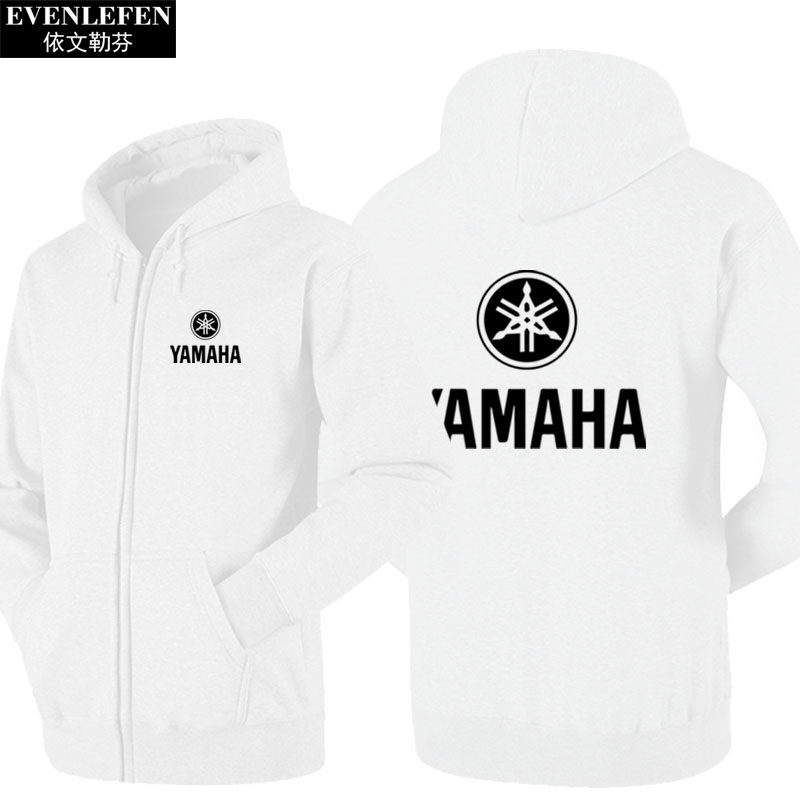 可定制雅马哈哈雷川崎同款加绒卫衣 依文勒芬卫衣