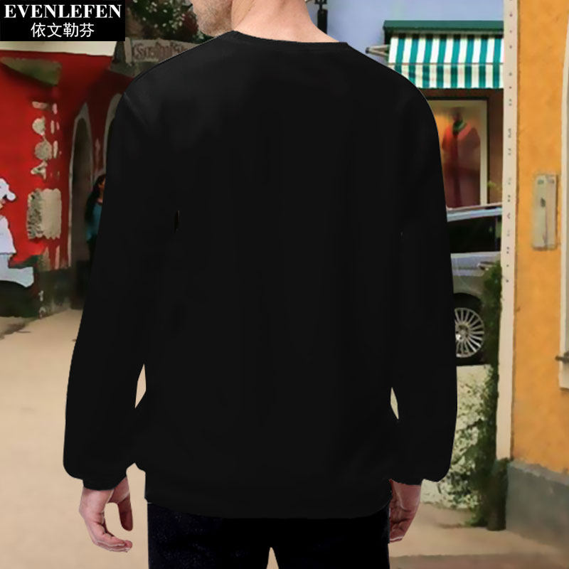 北京电影学院可定制圆领男女卫衣 依文勒芬卫衣