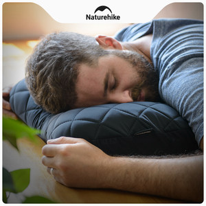 Naturehike挪客充气枕头户外露营旅行护颈枕便携式睡袋u型枕靠枕