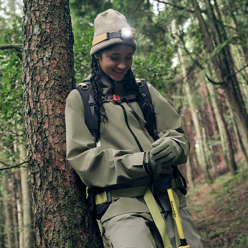 Naturehike挪客户外防风防水冲锋衣三合一男2023新款登山服外套女