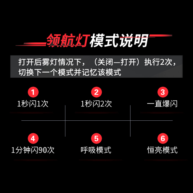 领航灯泡LED改装P21W 1156 W21W T20 T15 W16W后雾灯巡航后杠灯 - 图0