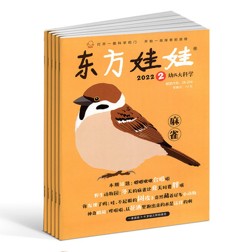 东方娃娃幼儿大科学+奇想岛1期杂志 2026年9月起订 1年共12期 3-8岁儿童绘本课外阅读期刊 杂志铺 - 图1