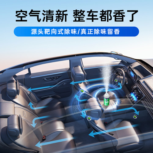 固特威车内除味剂汽车杀菌除臭空气异味消除净化车空调清新剂喷雾 - 图1