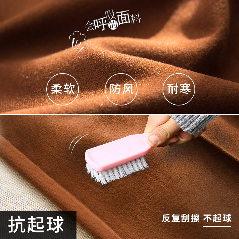 毛呢阔腿裤秋冬2020新款休闲裤子 罗塔依曼休闲裤