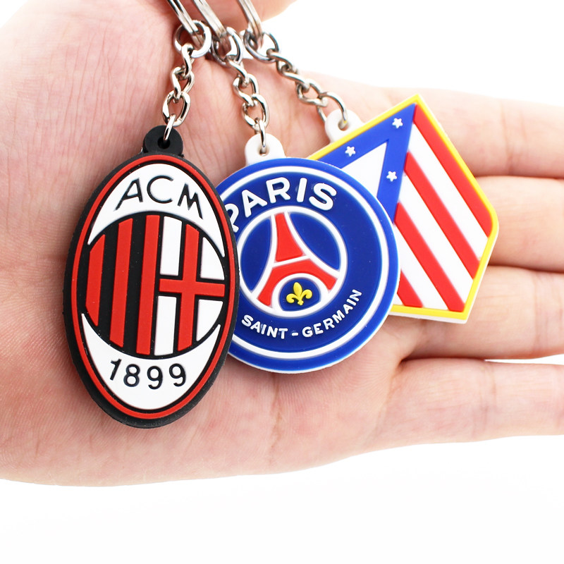 足球钥匙扣巴萨皇马AC米兰世界杯阿根廷球迷用品纪念品小挂件周边,淘宝优惠券,粉丝福利购,淘宝优惠卷