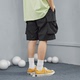 Quần thể thao rộng rãi giản dị retro thương hiệu quần yếm quần short dây rút nam và nữ hipster xu hướng mùa hè năm quần - Quần Jogger quần áo nam đẹp Quần Jogger