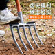 The magical tool for turning over the ground and loosening the soil and digging the soil and agricultural tools