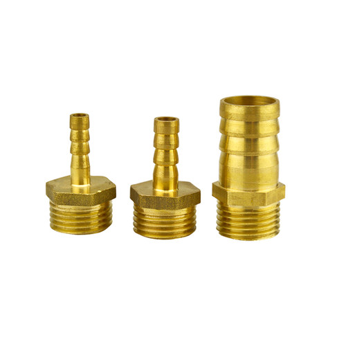 黄铜外丝宝塔接头外牙宝塔接头气管接头水管接头煤气接头4分 - 图0