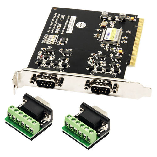 宇泰UT-713电脑主机台式机双串口卡PCI转2口RS485/RS422扩展卡485 - 图2