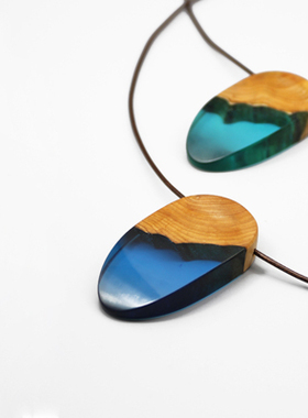 sanshio原创吊坠文艺范崖柏木