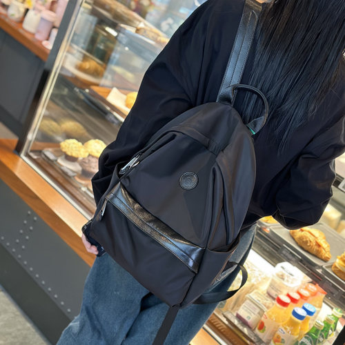 ZRVR双肩包女2025新款轻便大容量书包牛津布尼龙旅行背包通勤女包 - 图3