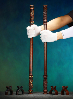 紫铜《定海神针》 孙悟空如意金箍棒桌面铜摆件节日礼物