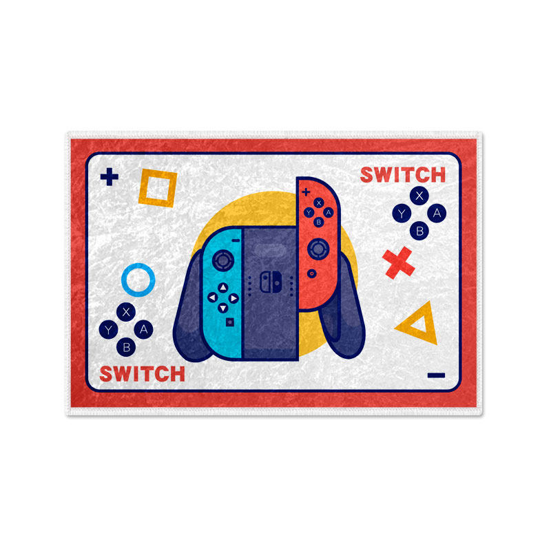 任天堂SWITCH游戏机掌机硅藻泥地垫入户垫浴室门口耐磨防滑脚垫子