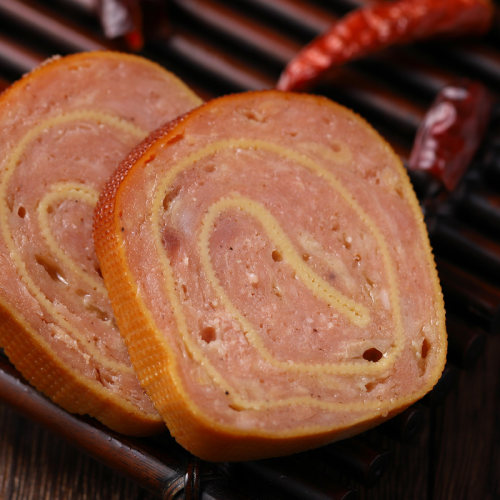 哈义利 五香肉卷200g*4 东北特产零食小吃干豆腐豆制品松花鸡腿肠 - 图2