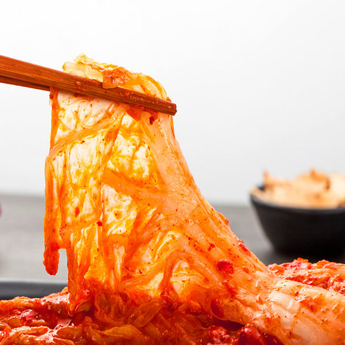 韩国风味泡菜辣白菜免切整箱10斤下饭菜咸菜酱菜朝鲜开胃菜批发 - 图0