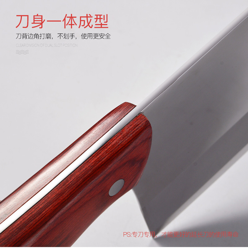 文武邓家菜刀砍斩切两用刀龙水家用大足骨重庆锻打不锈钢刀具厨房_虎窝淘