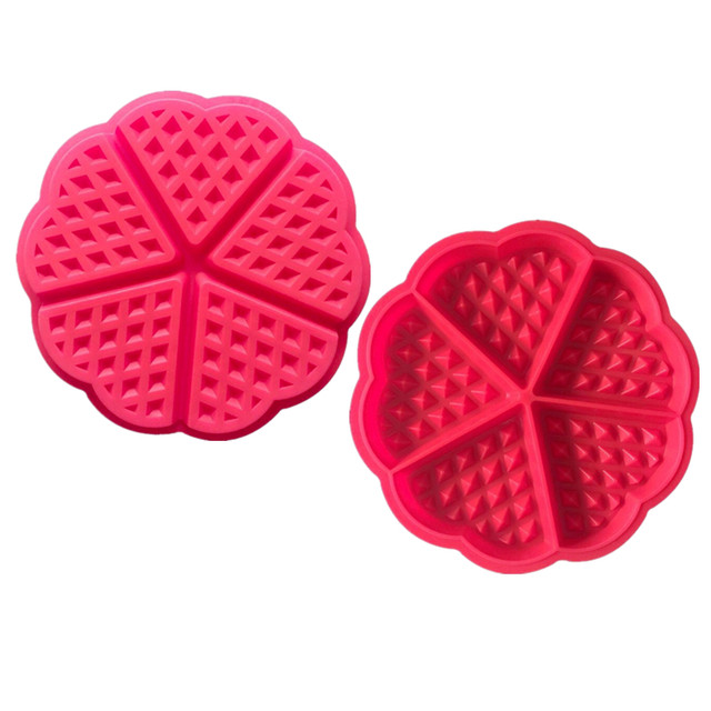 Waffle silicone mold rectangular high temperature resistant mold