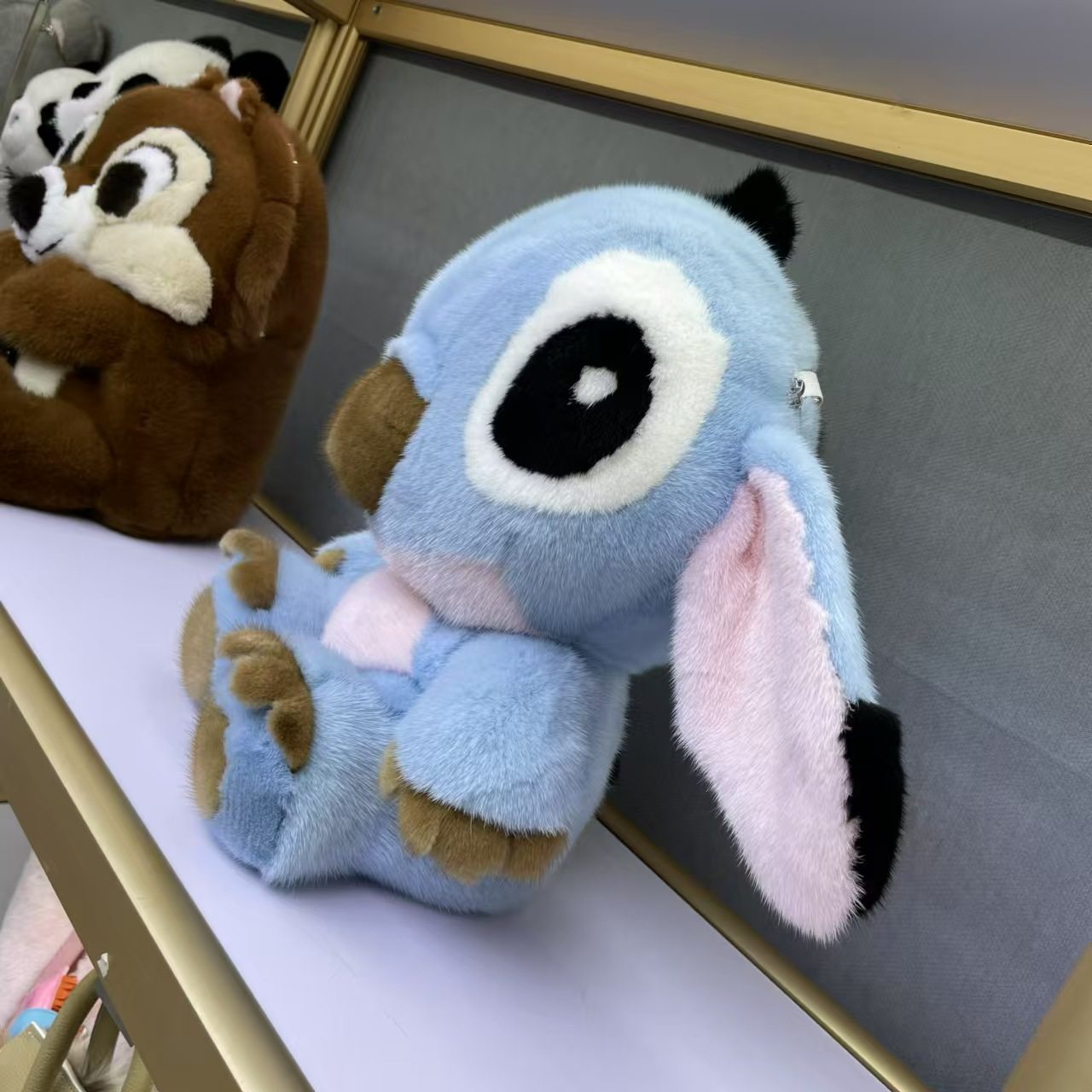 【定制女包】进口水貂真毛皮草女包卡通玩偶背包公仔包单肩斜挎包,淘宝优惠券,粉丝福利购,淘宝优惠卷