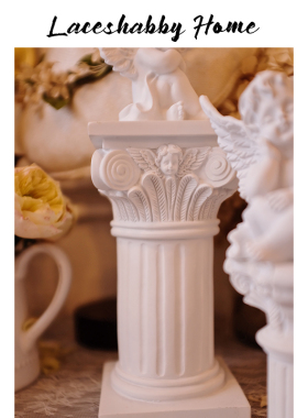 新款法式风复古洛可可树脂摆件